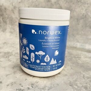 Norwex Bright & White Laundry Booster - Blue and White